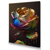 Rainbow Peony Liquid Gold Drips Hyper IV