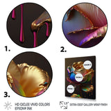 Rainbow Peony Liquid Gold Drips Hyper IV