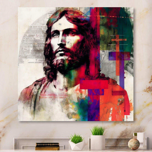 Pop Art Jesus Portrait I