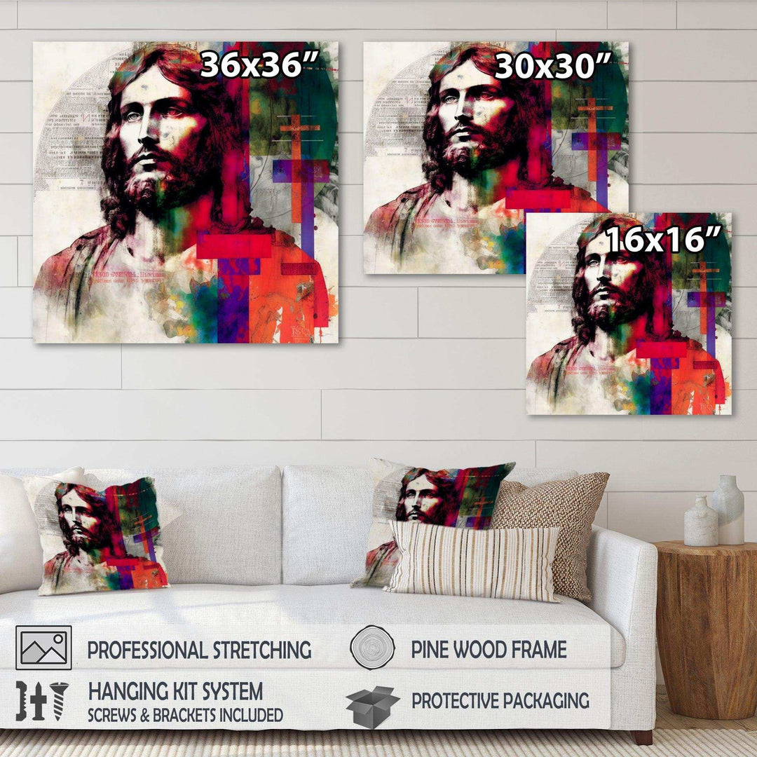 Pop Art Jesus Portrait I