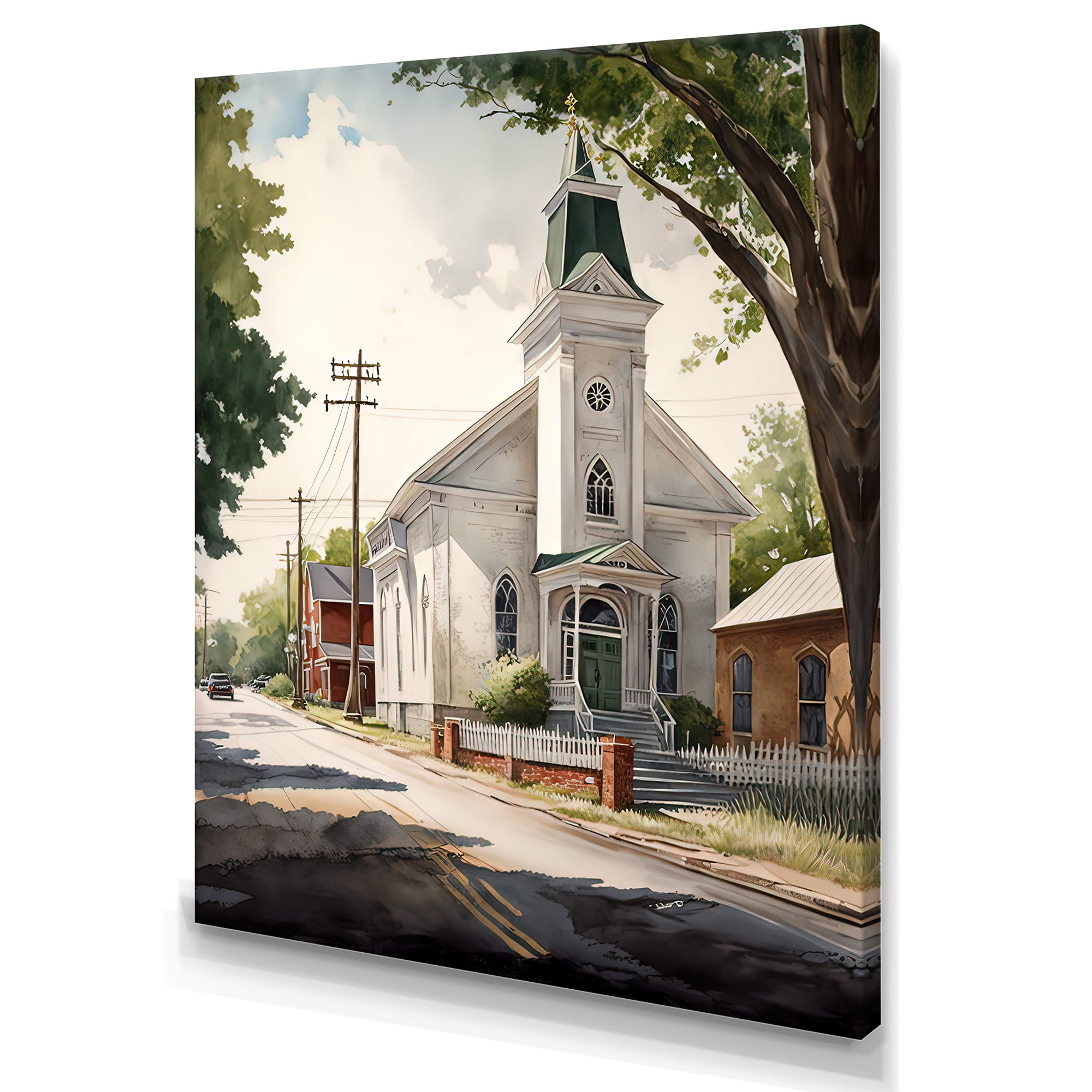 Church In Country Town II