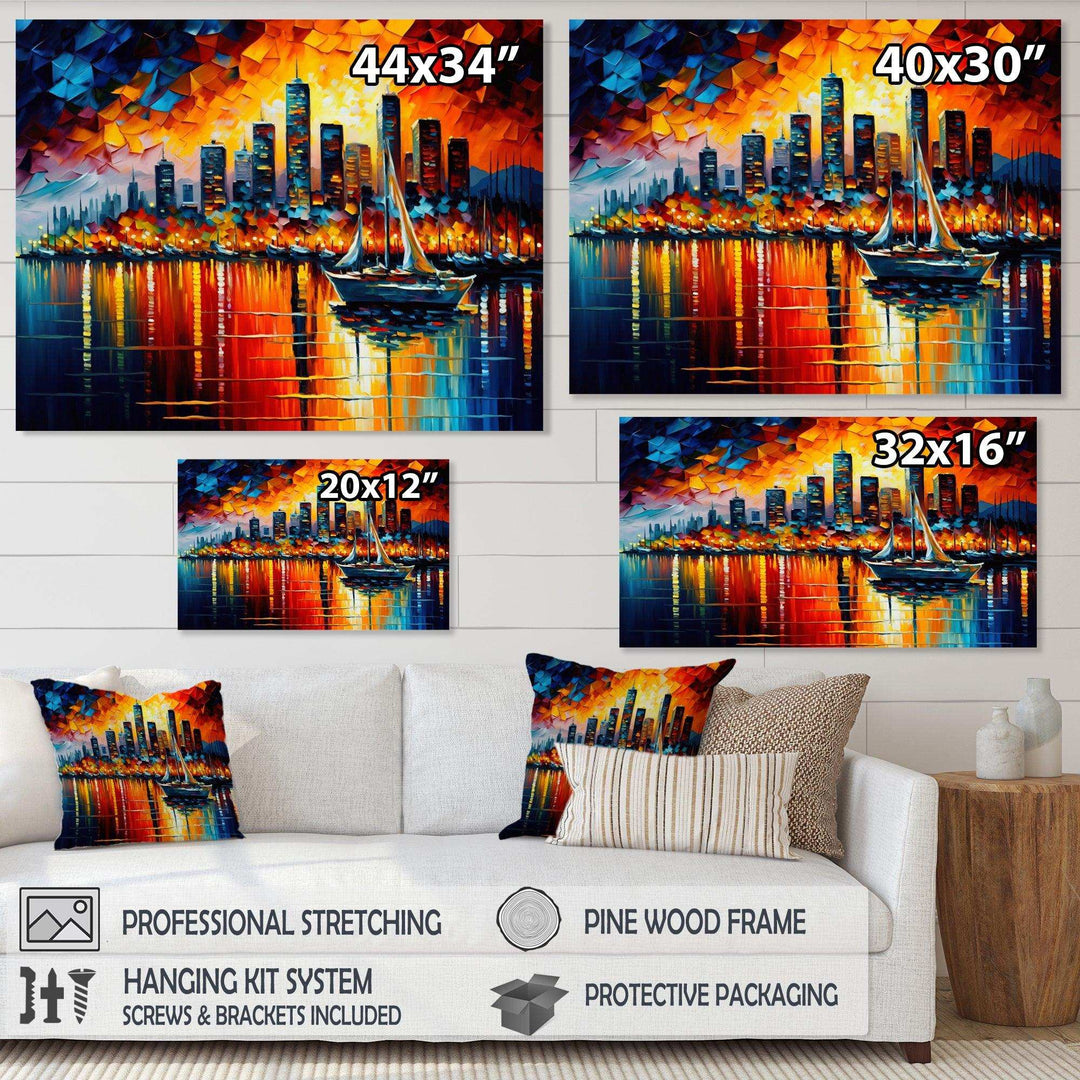 Colorful City In Vancouver I