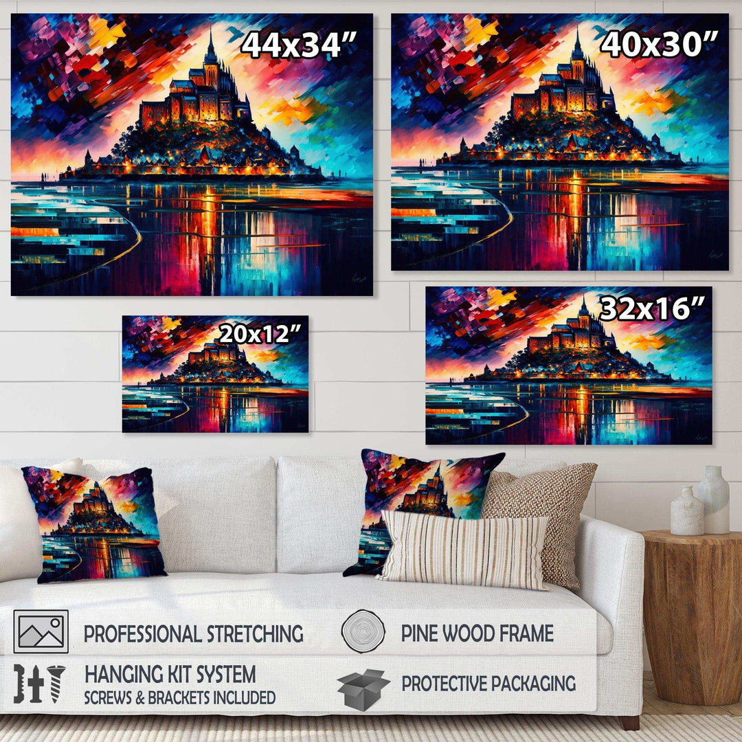 Colorful City Of Mont