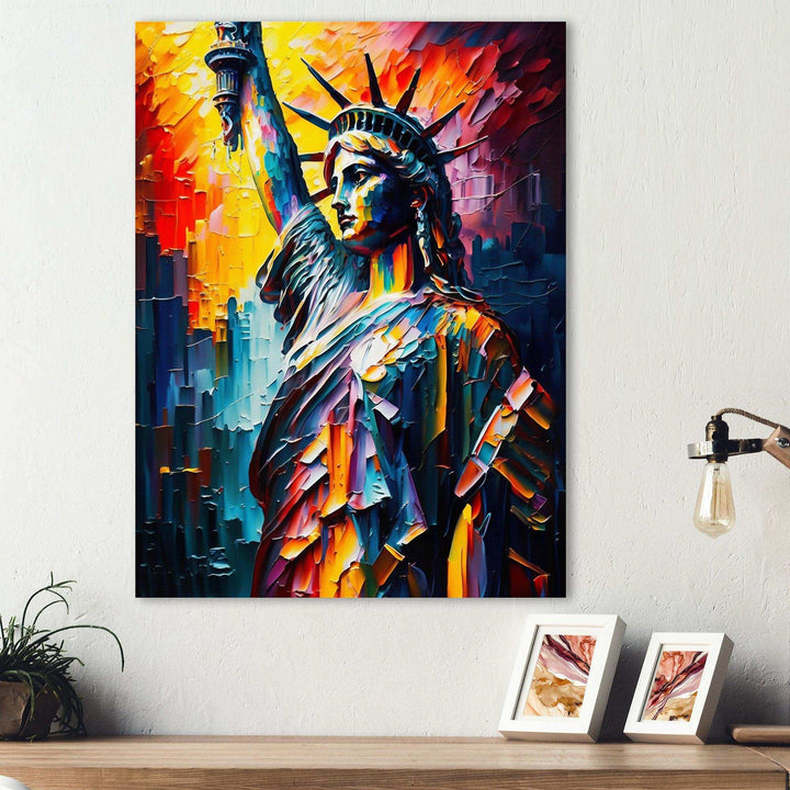 Colorful Liberty Statue II