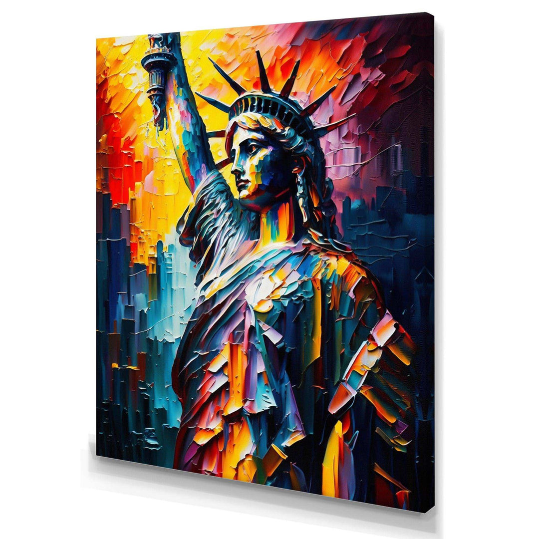 Colorful Liberty Statue II