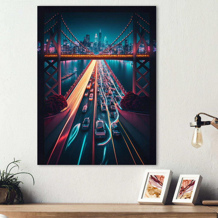 Futuristic San Francisco Neon II