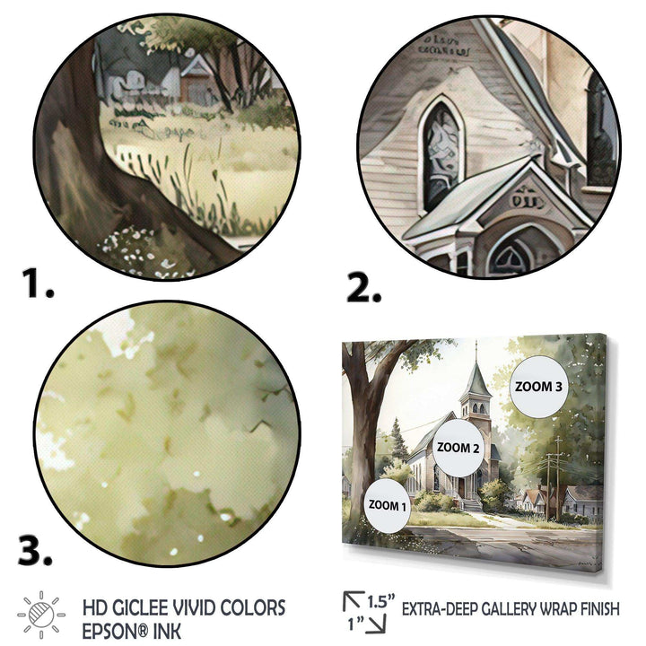 Monochome Yellow And Grey Farm III