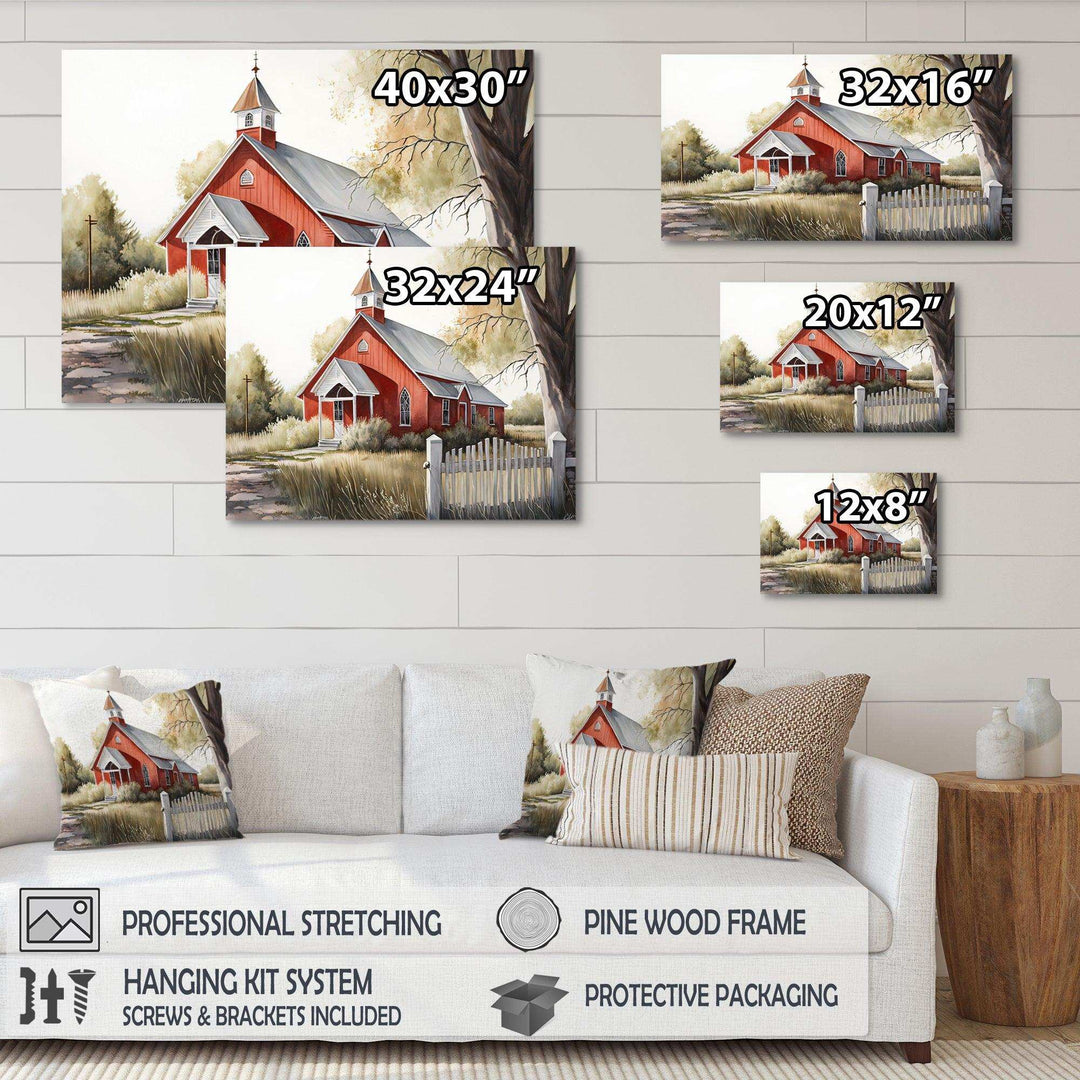 Monochome Yellow And Grey Farm V