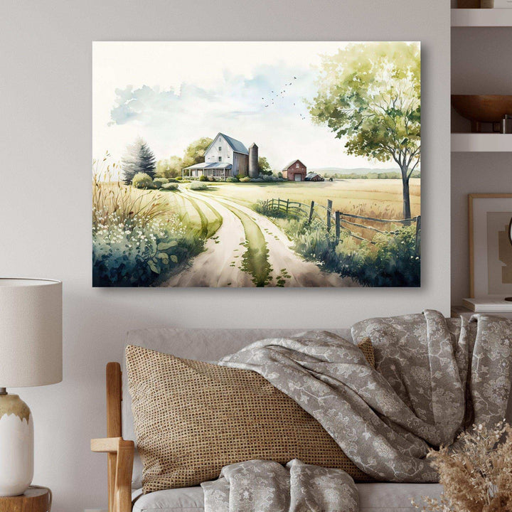 Small River To The Barn