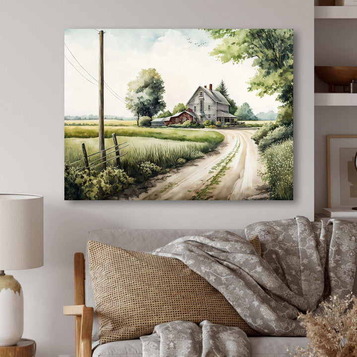 Beautiful Barn In Spring V