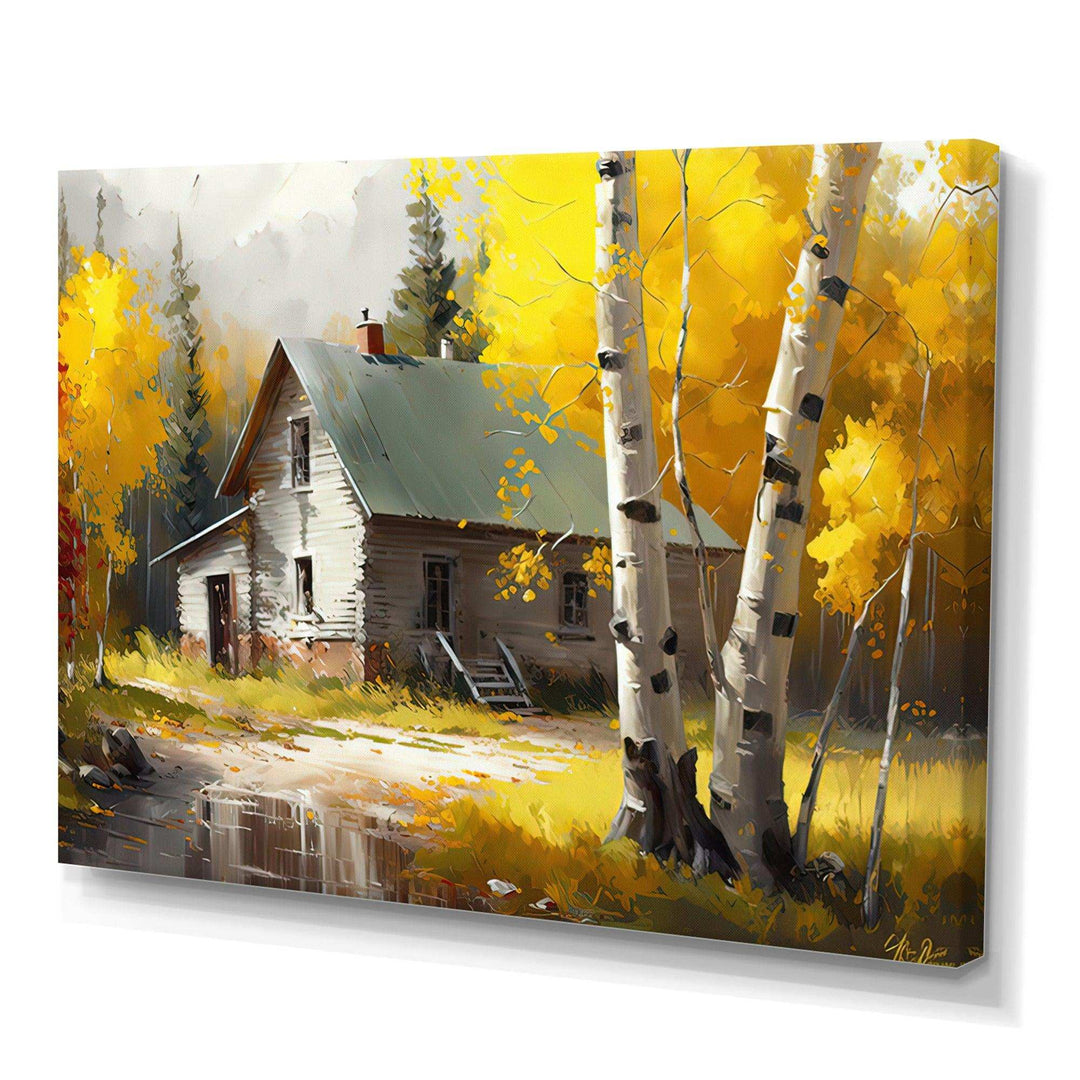 Small Cottage In Autumn II