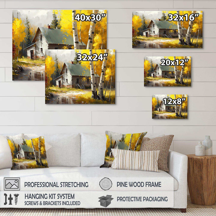 Small Cottage In Autumn II