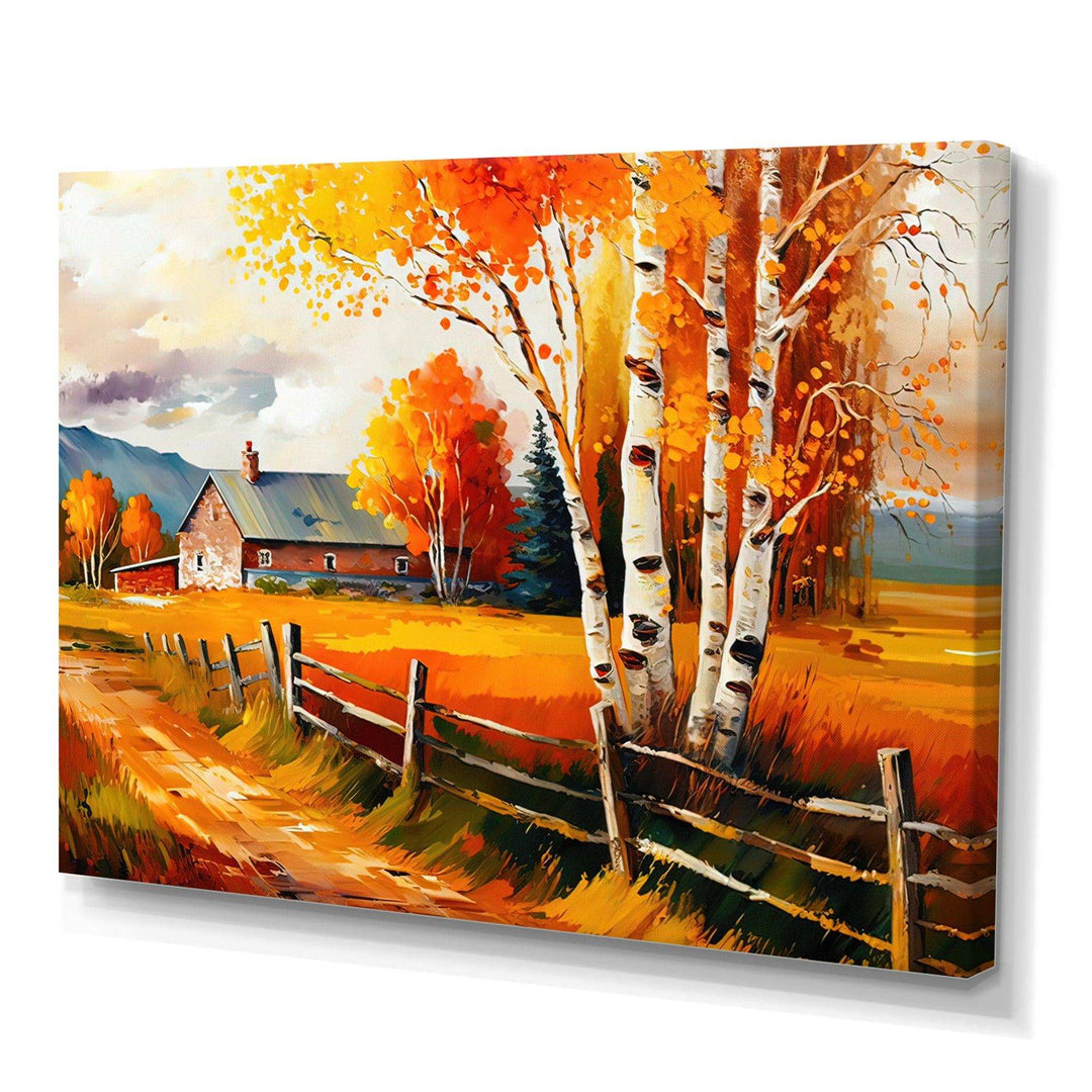 Small Cottage In Autumn IV