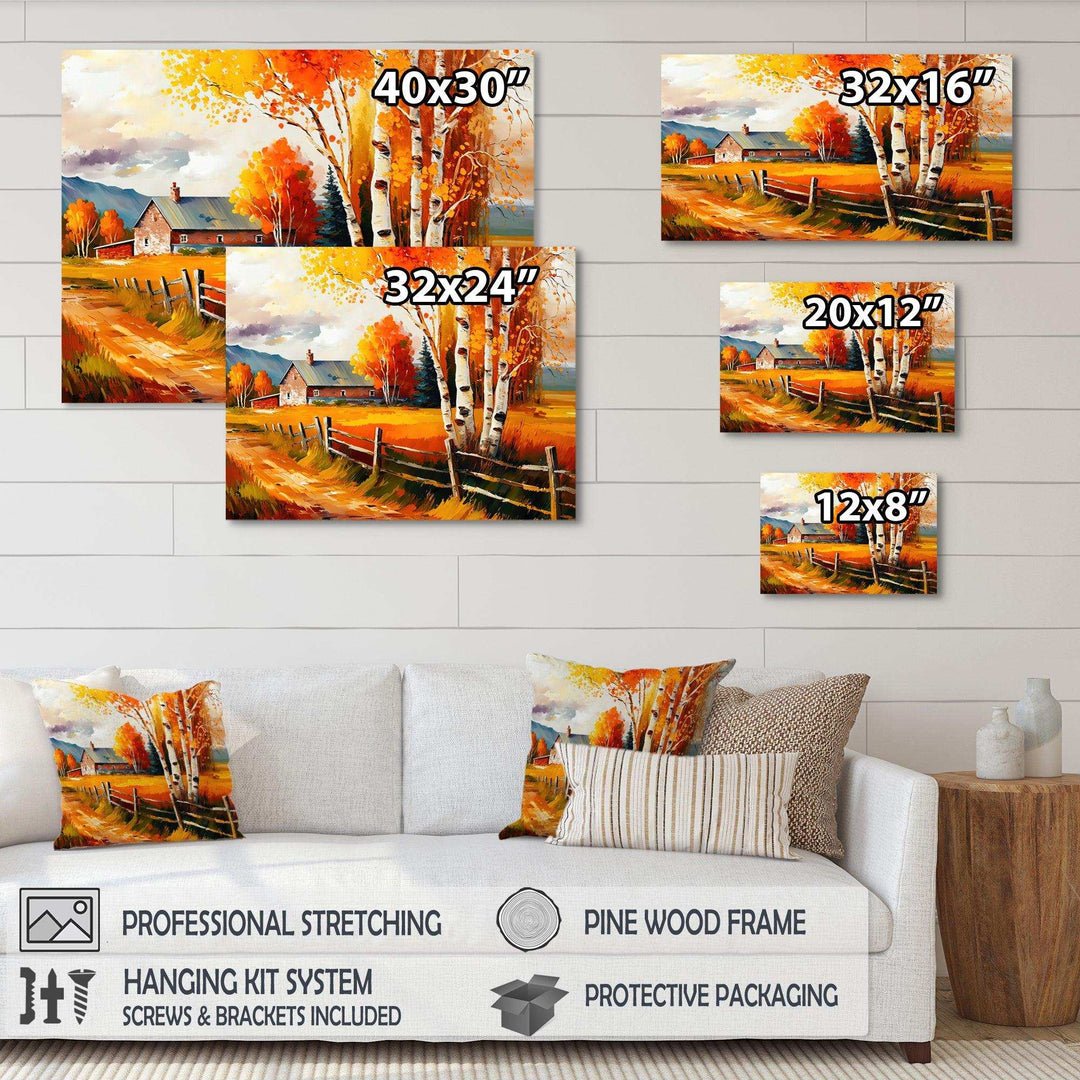 Small Cottage In Autumn IV