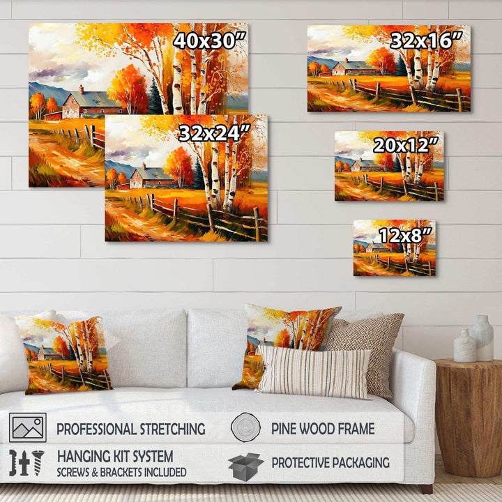 Small Cottage In Autumn IV