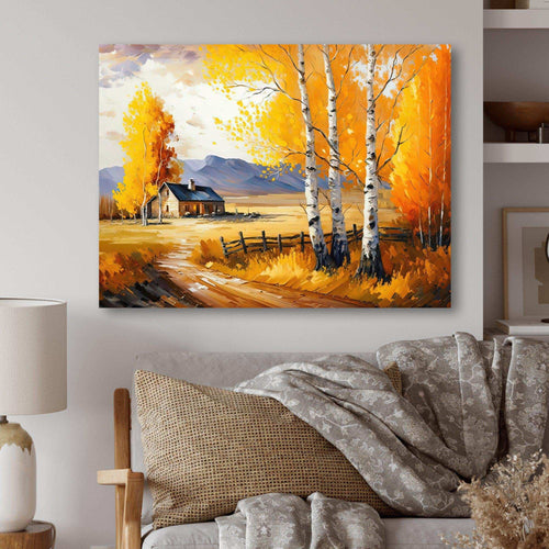 Small Cottage In Autumn V