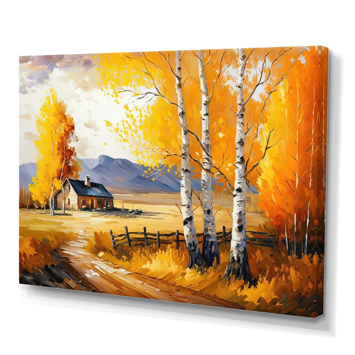 Small Cottage In Autumn V