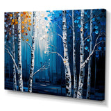 Blue Birch Forest I