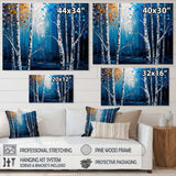 Blue Birch Forest I