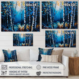 Blue Birch Forest II