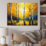 Golden Birch Woods I