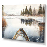 Winter Canoe Scenery II