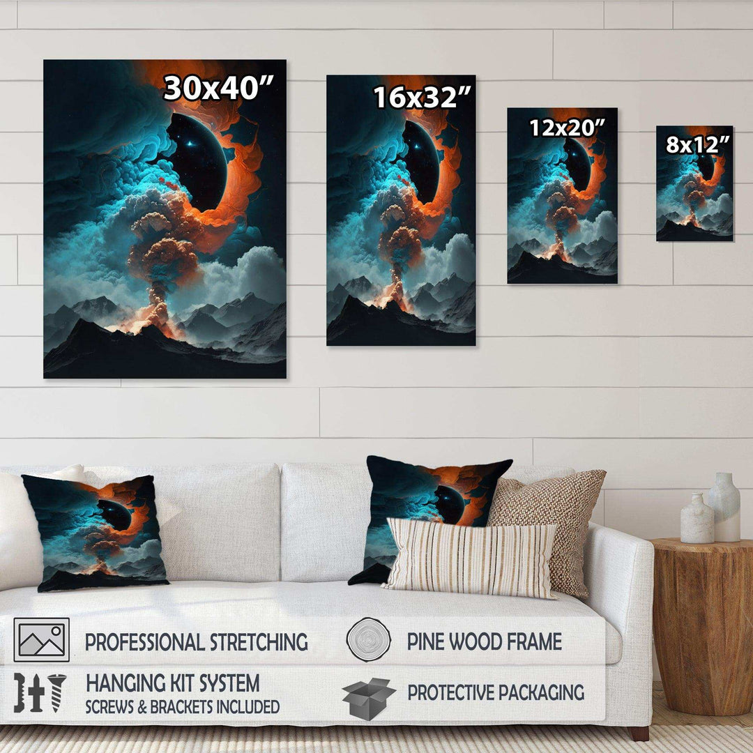 Futuristic Landscape Clouds II