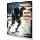 Hockey Player On Ice I