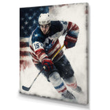 Hockey Player On Ice II