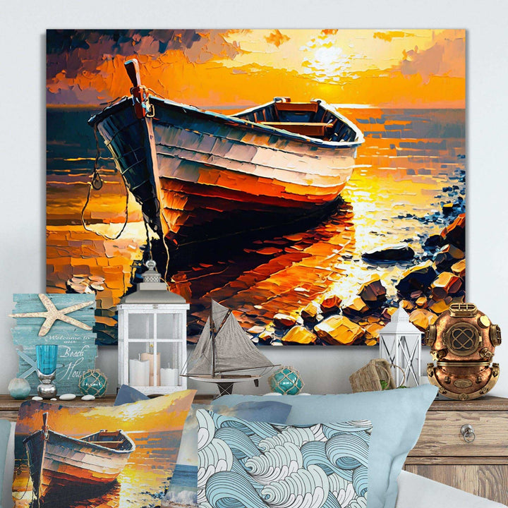 Boat On Shore II