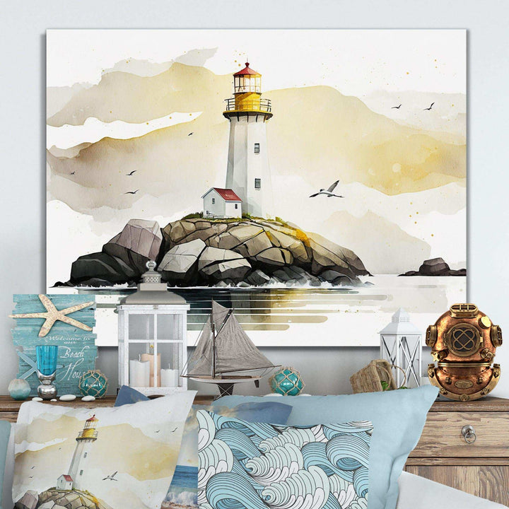 Lighthouse On The Coast I