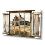 Window View To Farm II