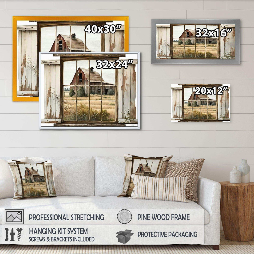 Window View To Farm II