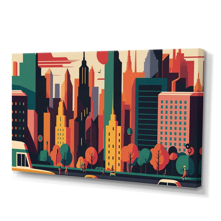Colorful Cityscape I