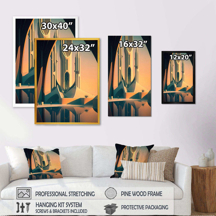 Architectural Futuristic Building III