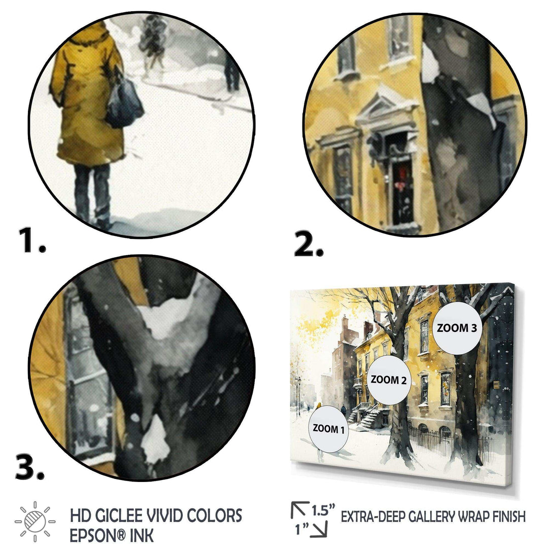 Quebec During Snowfall II