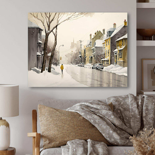 Quebec During Snowfall III