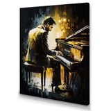 Man Playing Piano I