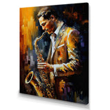 Saxophone Player On Stage I