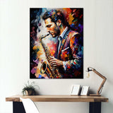 Saxophone Player On Stage II