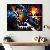 Man Playing Piano III