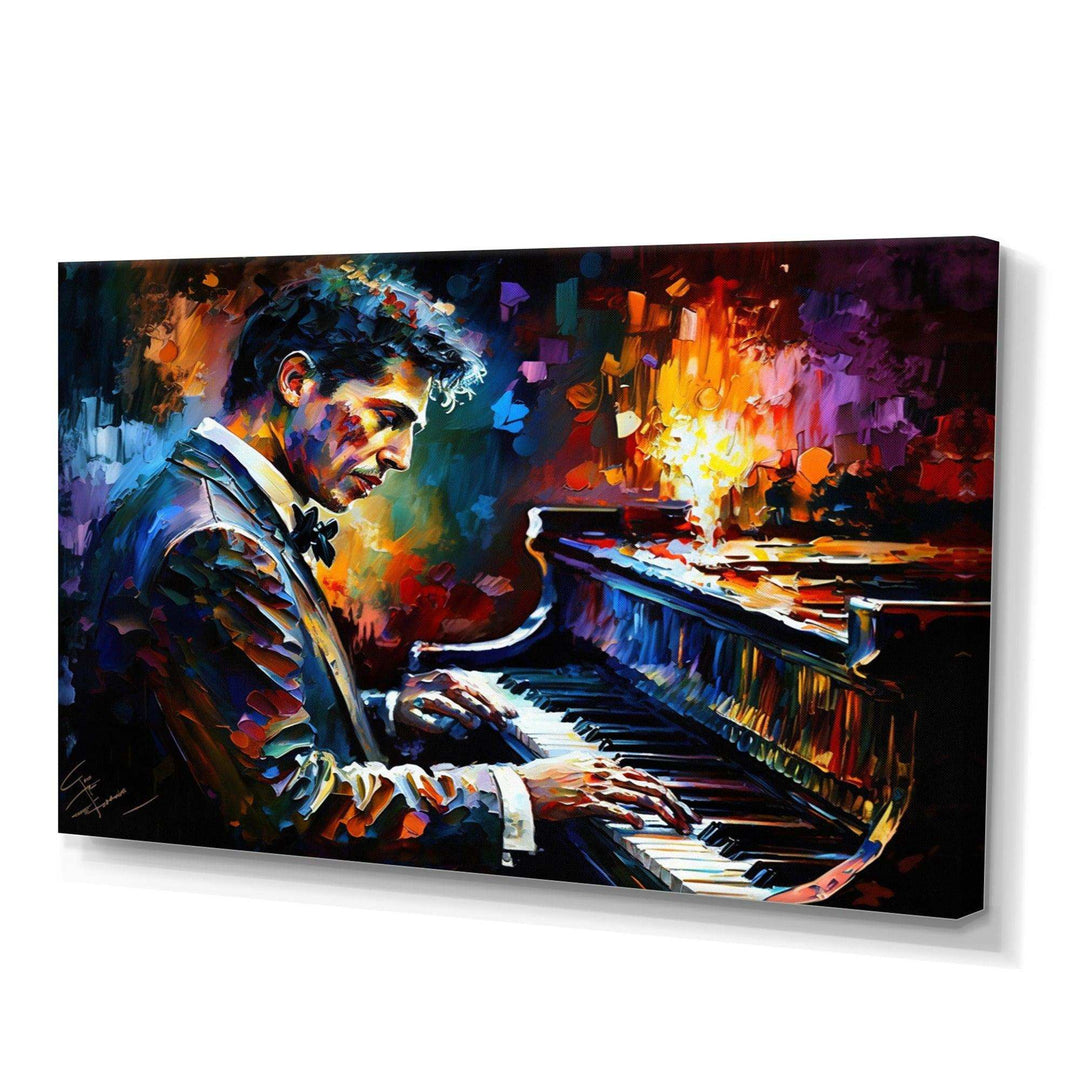 Man Playing Piano III