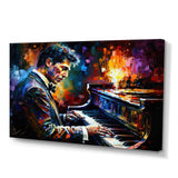 Man Playing Piano III