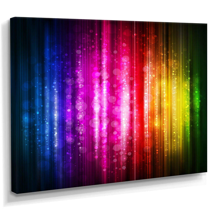 Glowing Background - Modern Canvas Wall Art