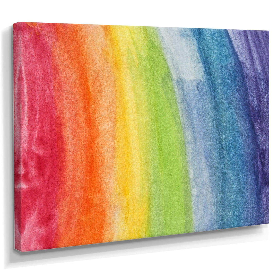Flowing Rainbow Colors - Modern Wall Art Prints