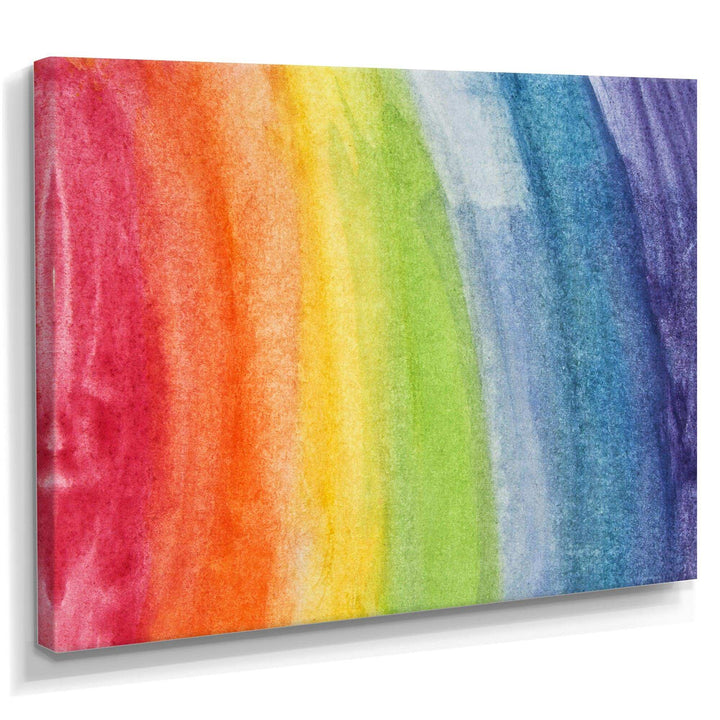 Flowing Rainbow Colors - Modern Wall Art Prints