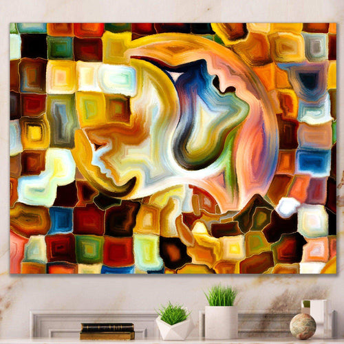 Way of Inner Paint - Modern Bedroom Wall Art