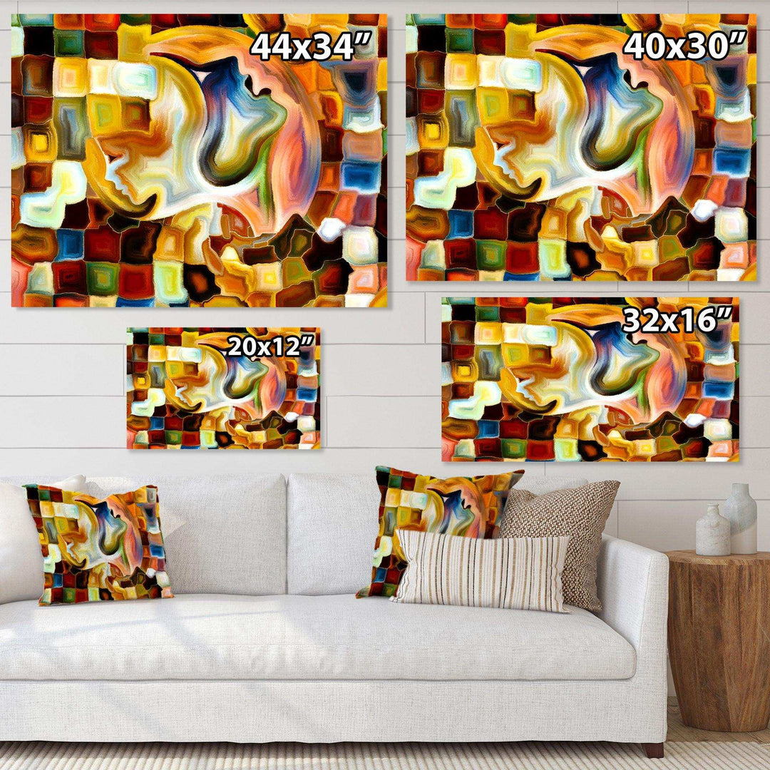 Way of Inner Paint - Modern Bedroom Wall Art