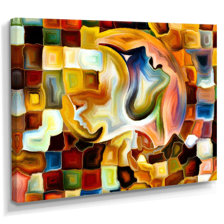 Way of Inner Paint - Modern Bedroom Wall Art