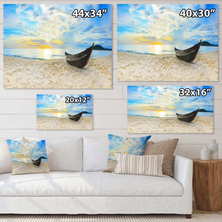 Calm Beach Panorama